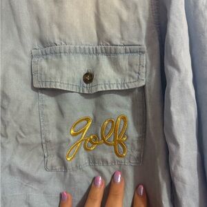 Judith March golf button down